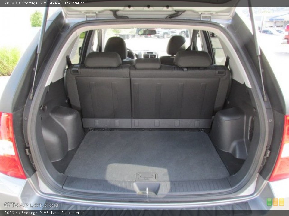 Black Interior Trunk for the 2009 Kia Sportage LX V6 4x4 #83782635