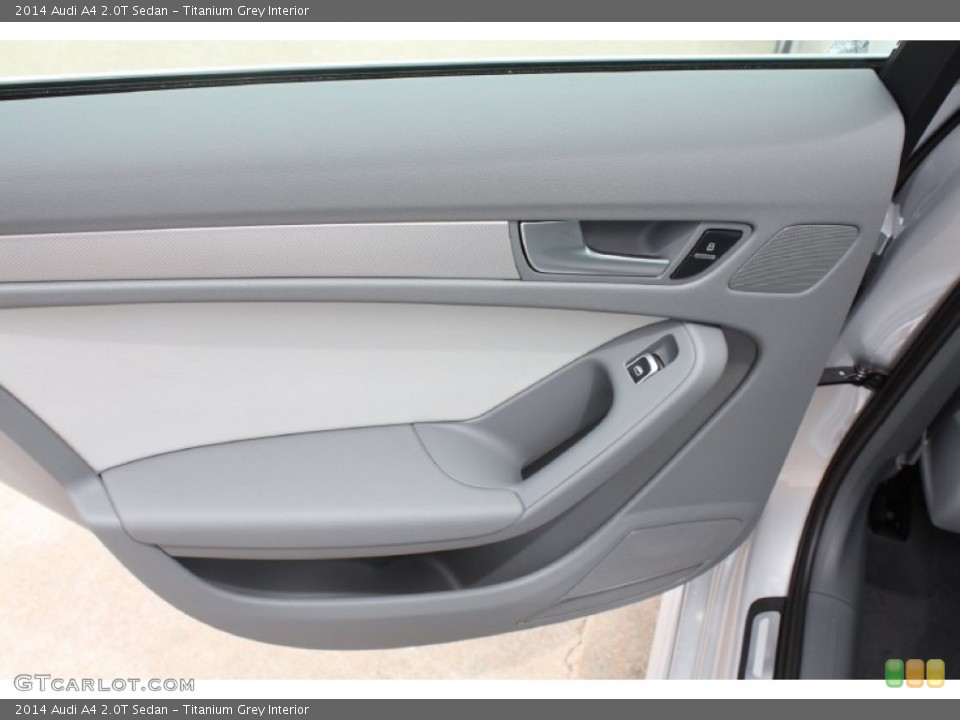 Titanium Grey Interior Door Panel for the 2014 Audi A4 2.0T Sedan #83783228