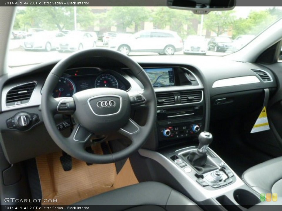 Black Interior Photo for the 2014 Audi A4 2.0T quattro Sedan #83784253