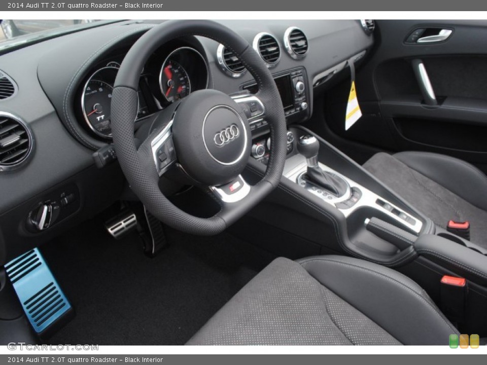 Black Interior Photo for the 2014 Audi TT 2.0T quattro Roadster #83786302
