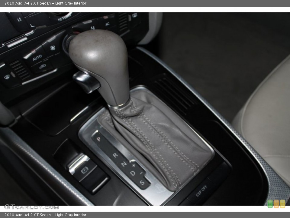 Light Gray Interior Transmission for the 2010 Audi A4 2.0T Sedan #83786323