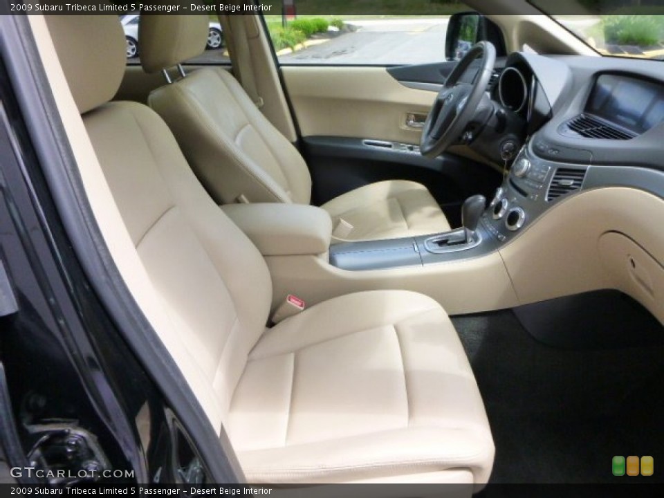 Desert Beige Interior Front Seat for the 2009 Subaru Tribeca Limited 5 Passenger #83790088