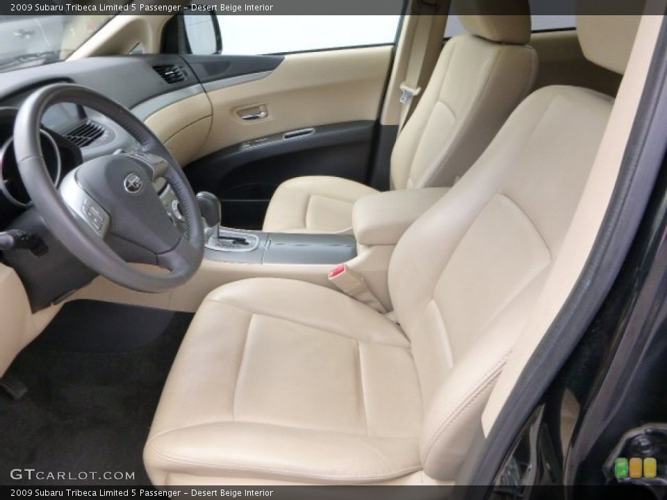 Desert Beige Interior Front Seat for the 2009 Subaru Tribeca Limited 5 Passenger #83790211