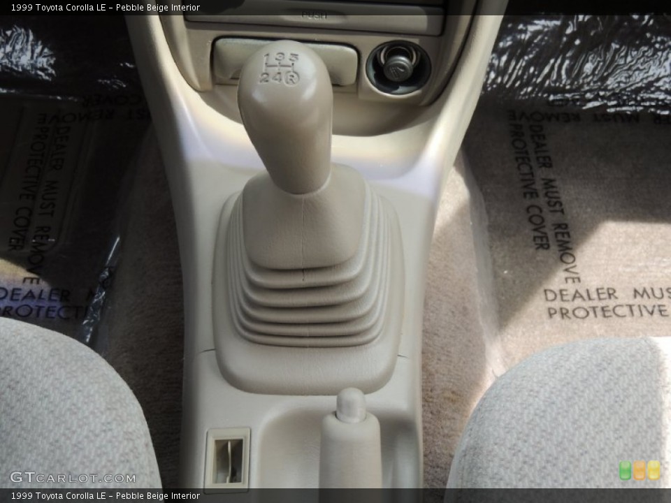 Pebble Beige Interior Transmission for the 1999 Toyota Corolla LE #83791633