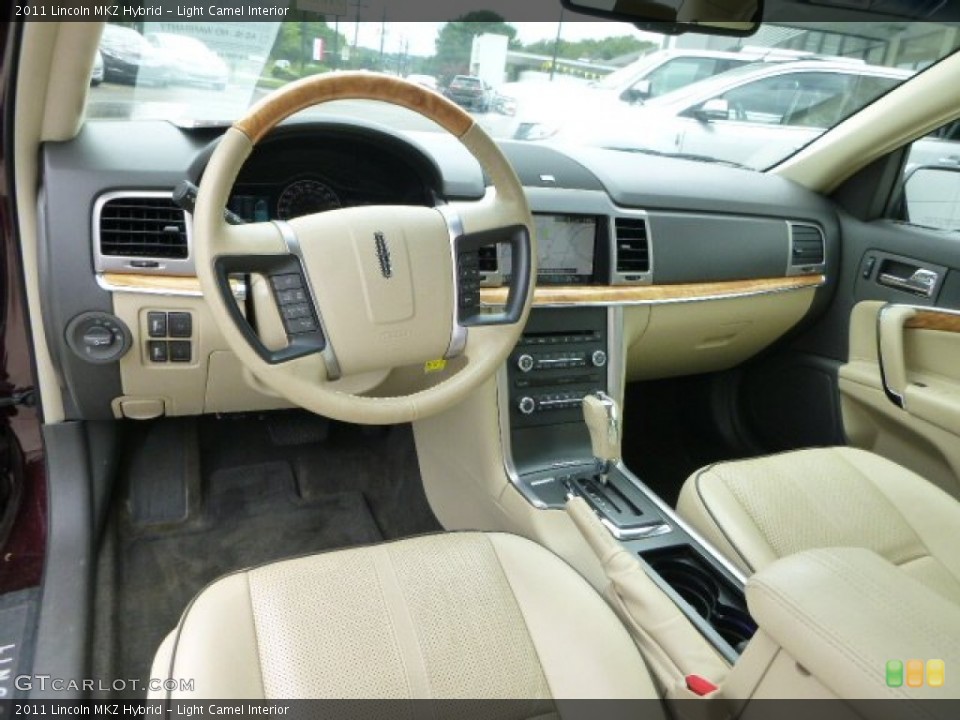 Light Camel Interior Prime Interior for the 2011 Lincoln MKZ Hybrid #83791936