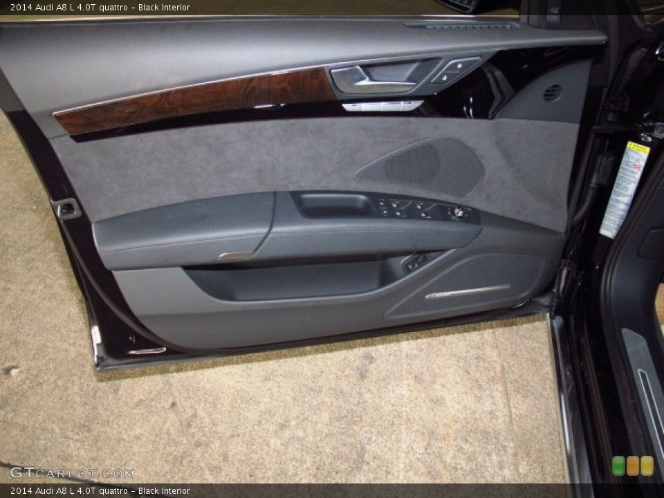 Black Interior Door Panel for the 2014 Audi A8 L 4.0T quattro #83797063