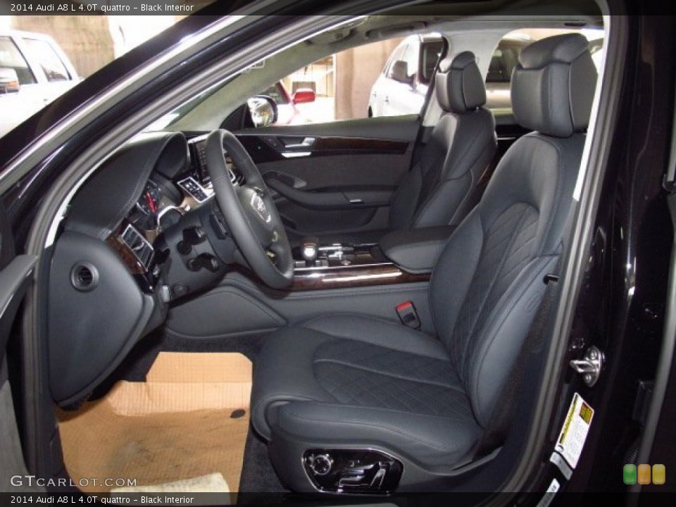 Black Interior Photo for the 2014 Audi A8 L 4.0T quattro #83797082