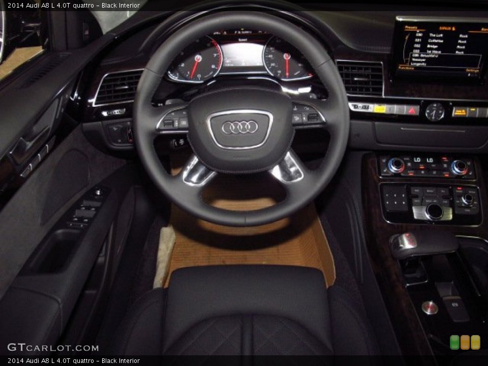 Black Interior Dashboard for the 2014 Audi A8 L 4.0T quattro #83797228