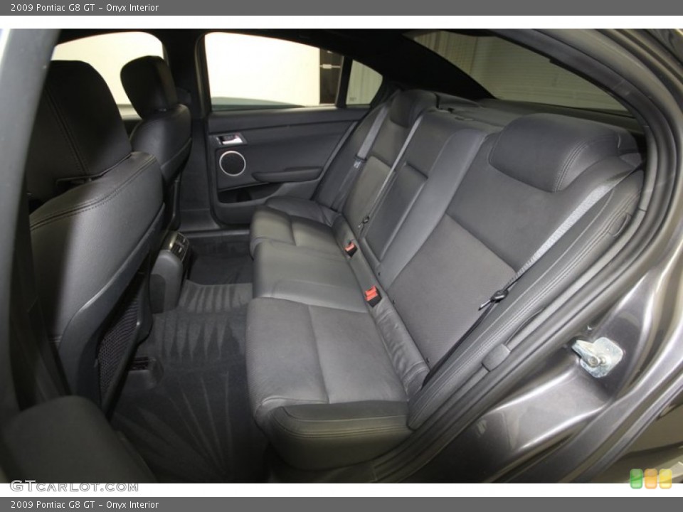 Onyx Interior Rear Seat for the 2009 Pontiac G8 GT #83797855
