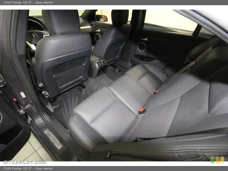 Onyx Interior Rear Seat for the 2009 Pontiac G8 GT #83798152