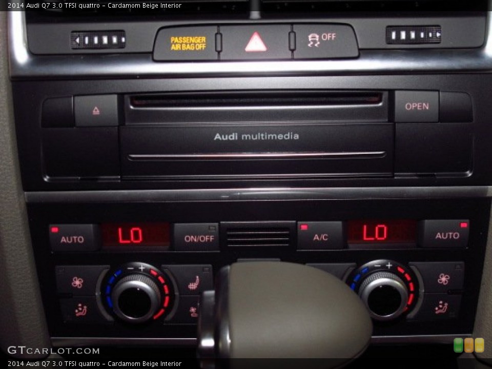 Cardamom Beige Interior Audio System for the 2014 Audi Q7 3.0 TFSI quattro #83798785
