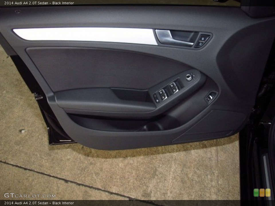Black Interior Door Panel for the 2014 Audi A4 2.0T Sedan #83799118