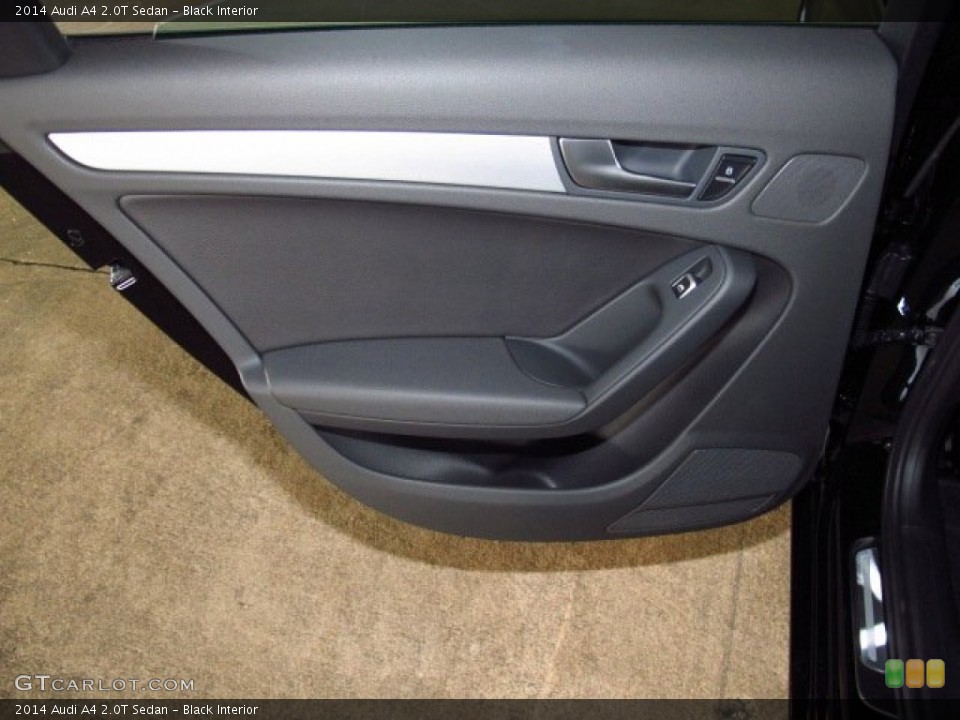 Black Interior Door Panel for the 2014 Audi A4 2.0T Sedan #83799163