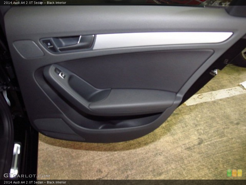 Black Interior Door Panel for the 2014 Audi A4 2.0T Sedan #83799208