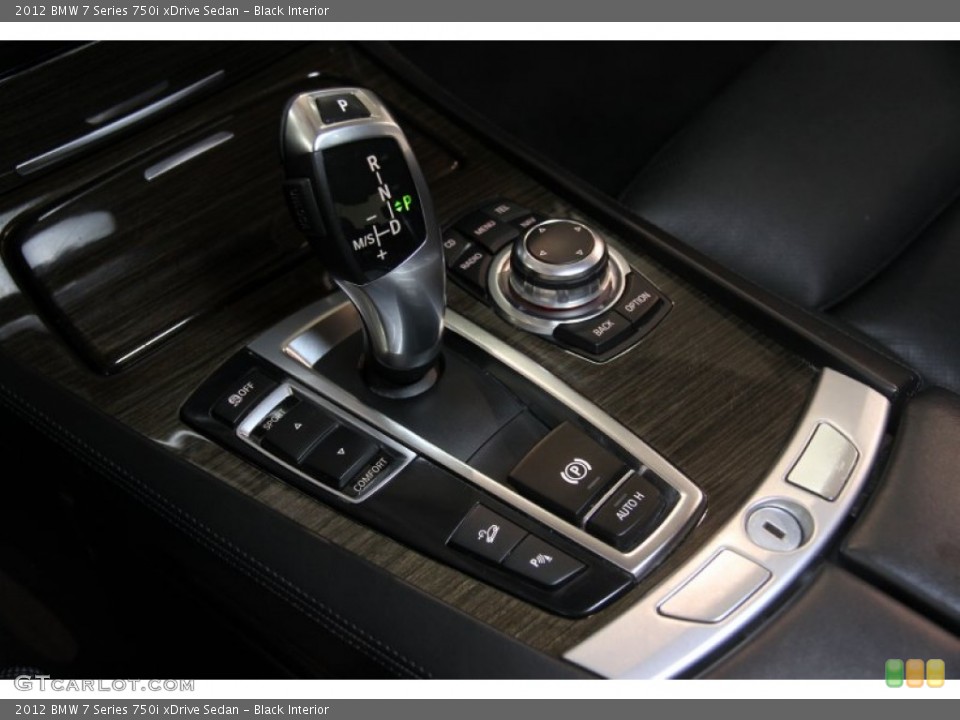 Black Interior Transmission for the 2012 BMW 7 Series 750i xDrive Sedan #83799493