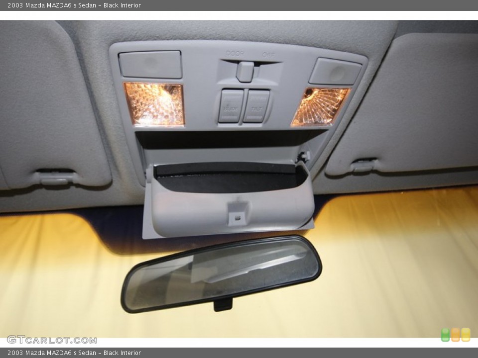 Black Interior Controls for the 2003 Mazda MAZDA6 s Sedan #83799964