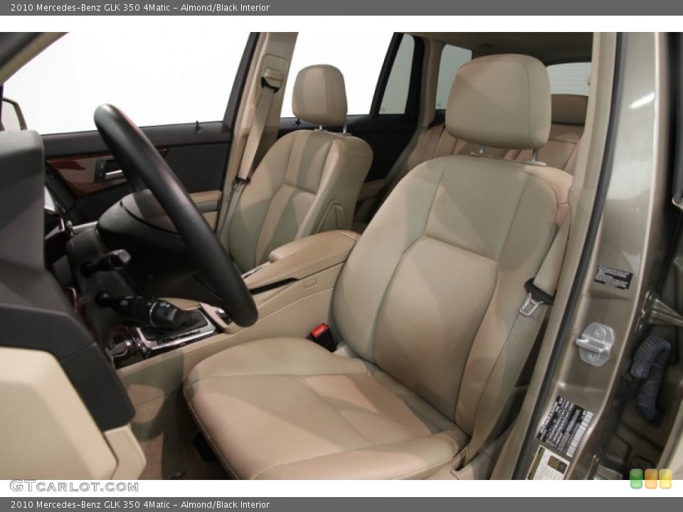 Almond/Black Interior Front Seat for the 2010 Mercedes-Benz GLK 350 4Matic #83800010