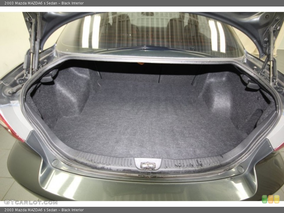 Black Interior Trunk for the 2003 Mazda MAZDA6 s Sedan #83800273
