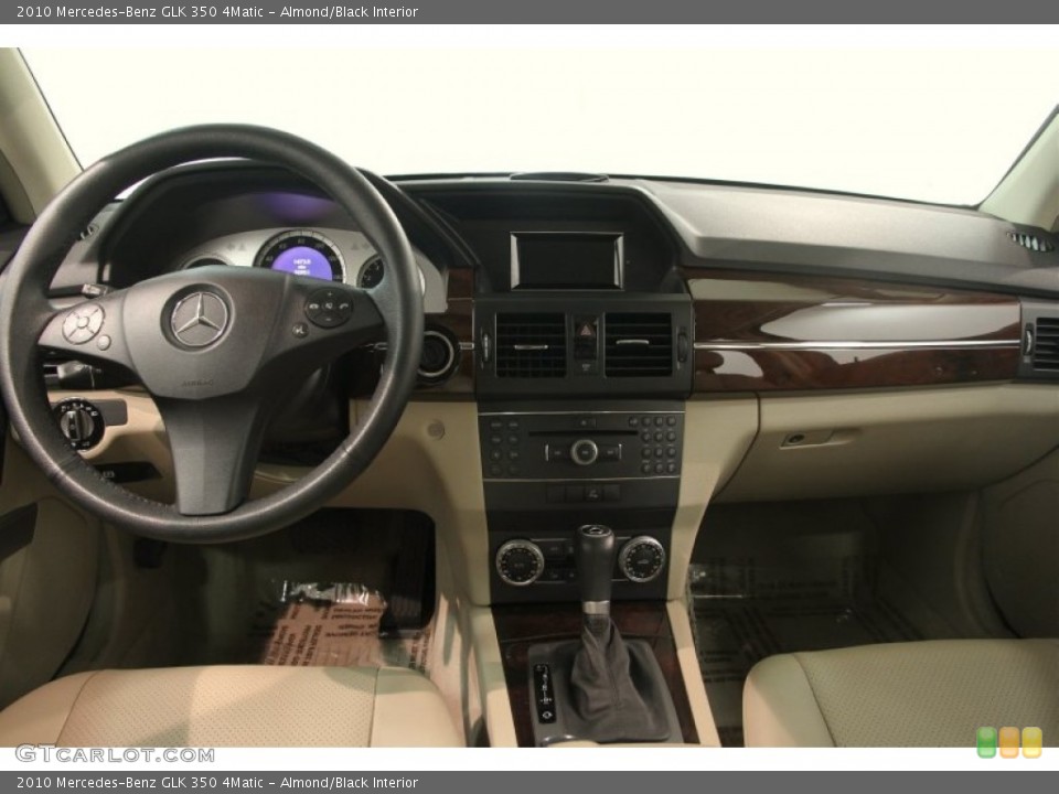 Almond/Black Interior Dashboard for the 2010 Mercedes-Benz GLK 350 4Matic #83800507