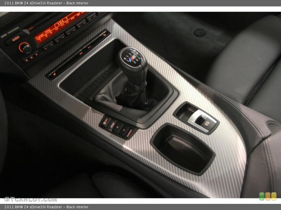 Black Interior Transmission for the 2011 BMW Z4 sDrive30i Roadster #83801005