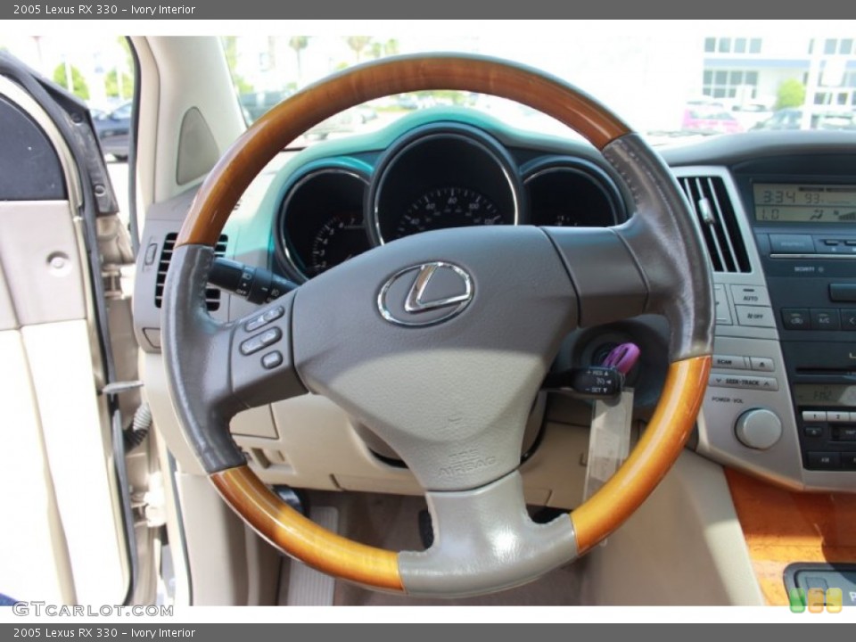 Ivory Interior Steering Wheel for the 2005 Lexus RX 330 #83801065