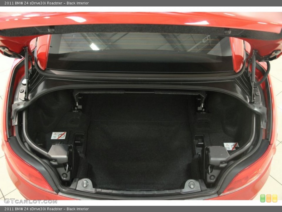 Black Interior Trunk for the 2011 BMW Z4 sDrive30i Roadster #83801089