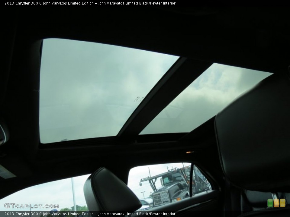 John Varavatos Limited Black/Pewter Interior Sunroof for the 2013 Chrysler 300 C John Varvatos Limited Edition #83801485