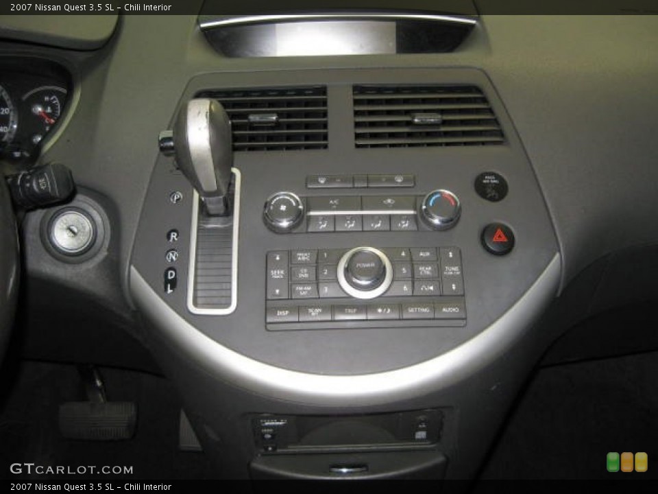 Chili Interior Controls for the 2007 Nissan Quest 3.5 SL #83802103