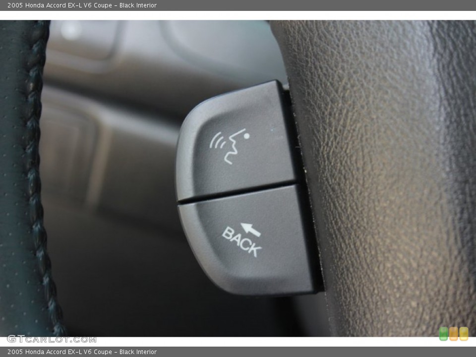 Black Interior Controls for the 2005 Honda Accord EX-L V6 Coupe #83802418