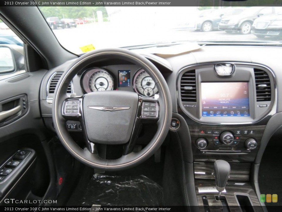 John Varavatos Limited Black/Pewter Interior Dashboard for the 2013 Chrysler 300 C John Varvatos Limited Edition #83803880