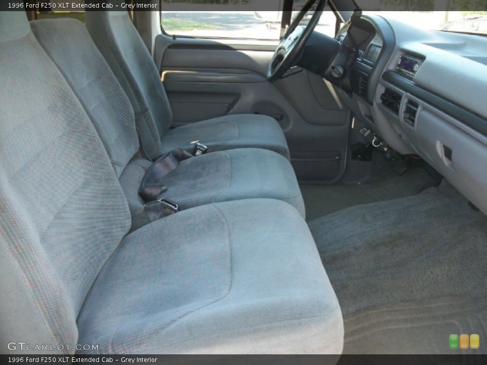 Grey 1996 Ford F250 Interiors