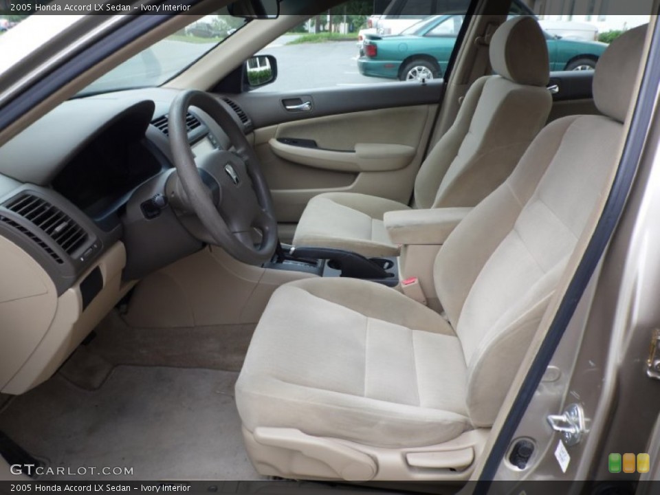 Ivory Interior Front Seat for the 2005 Honda Accord LX Sedan #83806800