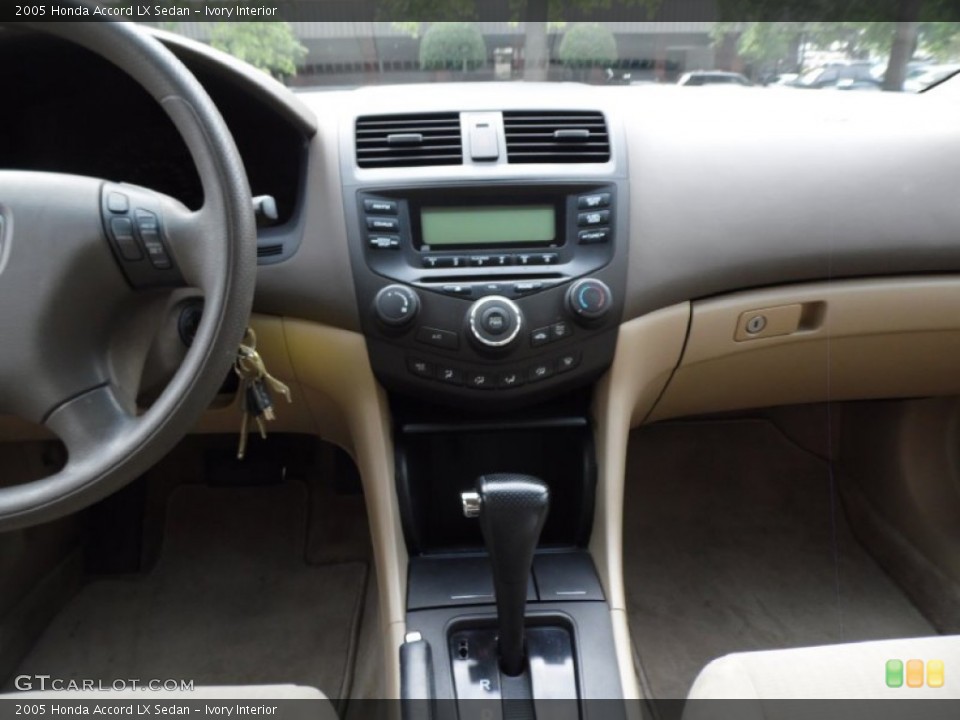 Ivory Interior Dashboard for the 2005 Honda Accord LX Sedan #83806873