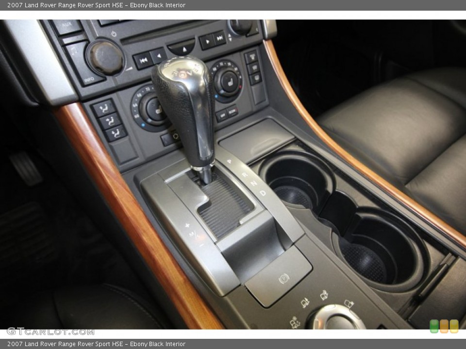 Ebony Black Interior Transmission For The 2007 Land Rover