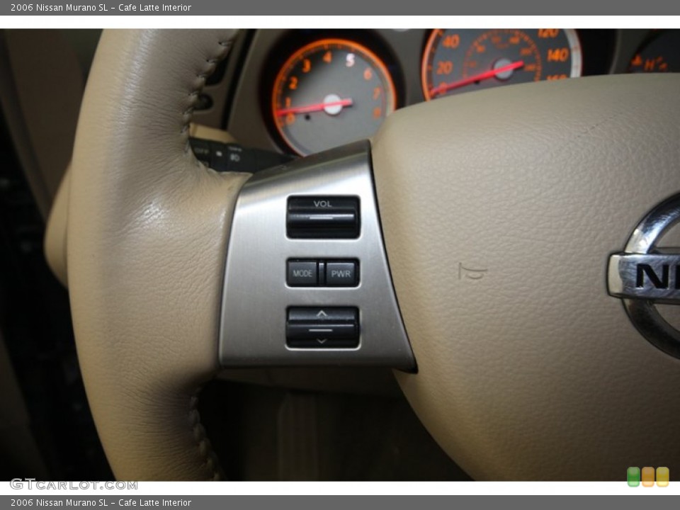 Cafe Latte Interior Controls for the 2006 Nissan Murano SL #83809501