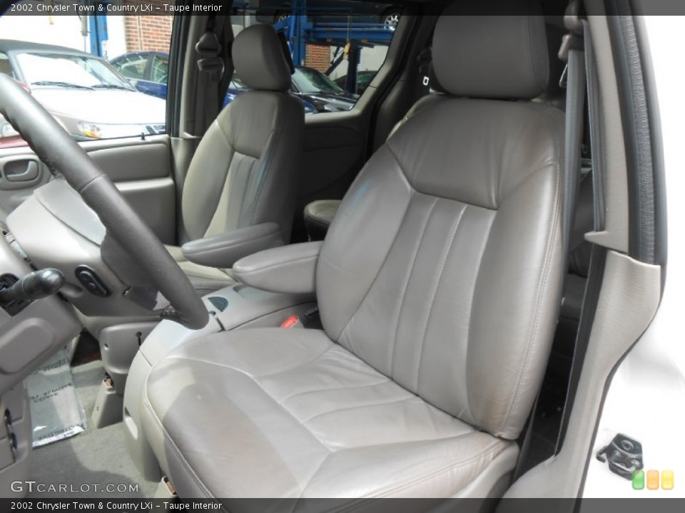 Taupe Interior Front Seat for the 2002 Chrysler Town & Country LXi #83812177