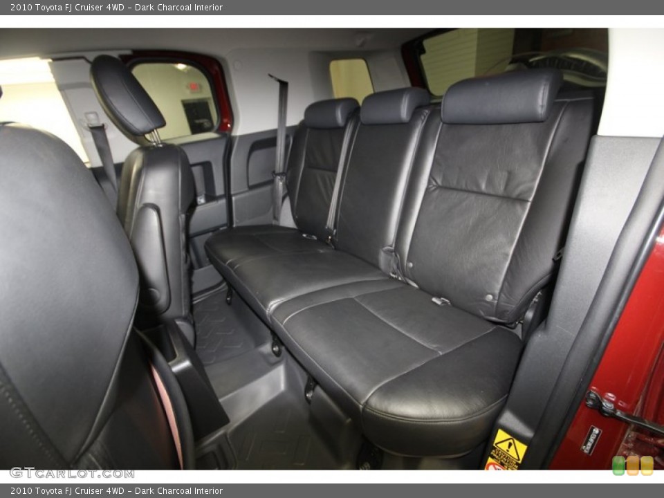 Dark Charcoal Interior Rear Seat for the 2010 Toyota FJ Cruiser 4WD #83813509