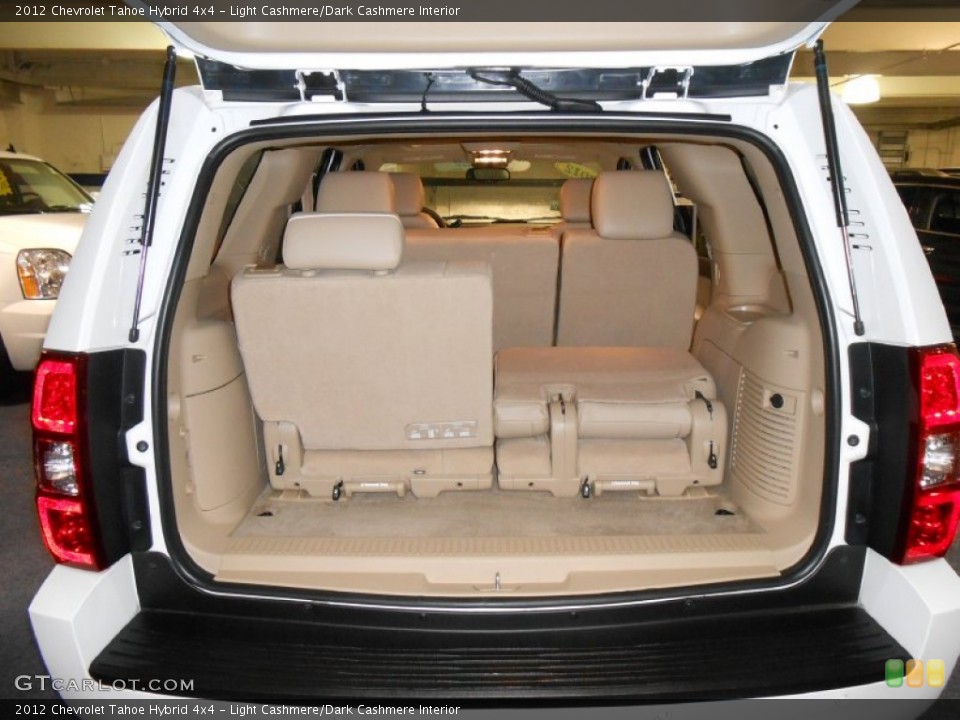 Light Cashmere/Dark Cashmere Interior Trunk for the 2012 Chevrolet Tahoe Hybrid 4x4 #83813560