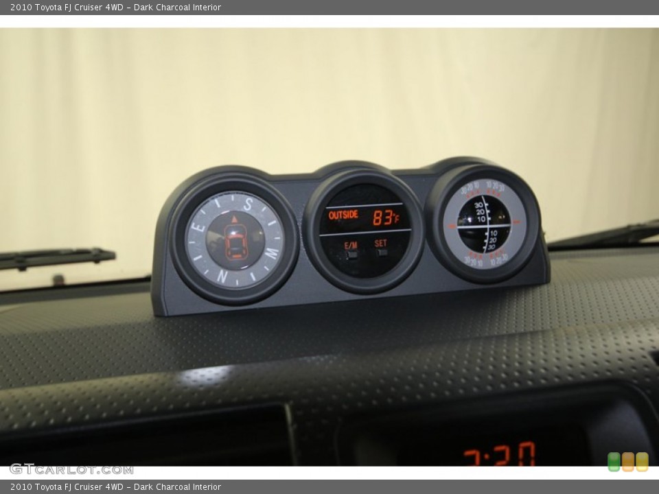 Dark Charcoal Interior Gauges for the 2010 Toyota FJ Cruiser 4WD #83813620