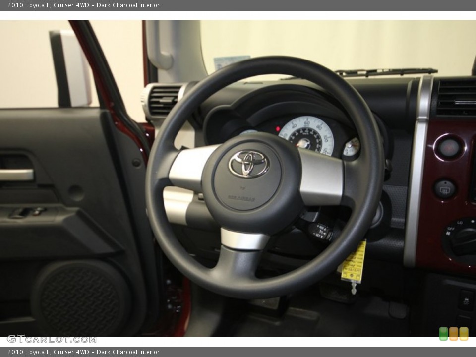 Dark Charcoal Interior Steering Wheel for the 2010 Toyota FJ Cruiser 4WD #83813785