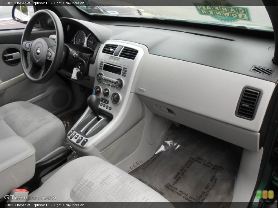 Light Gray Interior Dashboard for the 2005 Chevrolet Equinox LS #83814034