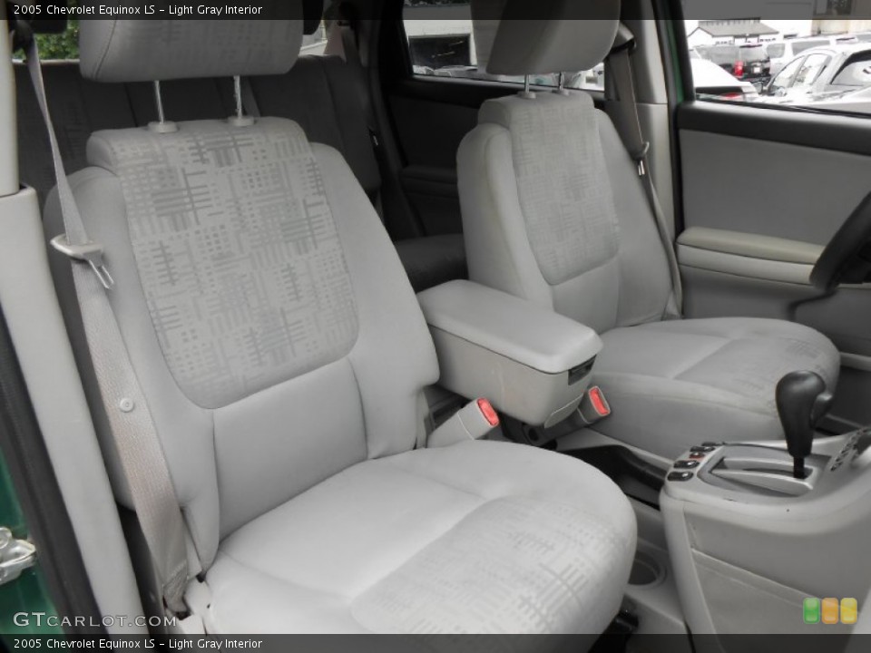 Light Gray Interior Front Seat for the 2005 Chevrolet Equinox LS #83814091