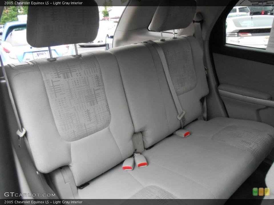Light Gray Interior Rear Seat for the 2005 Chevrolet Equinox LS #83814115