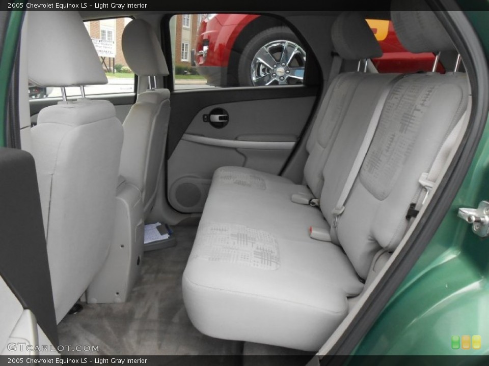 Light Gray Interior Rear Seat for the 2005 Chevrolet Equinox LS #83814160