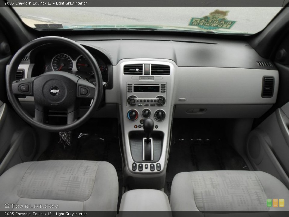 Light Gray Interior Dashboard for the 2005 Chevrolet Equinox LS #83814184