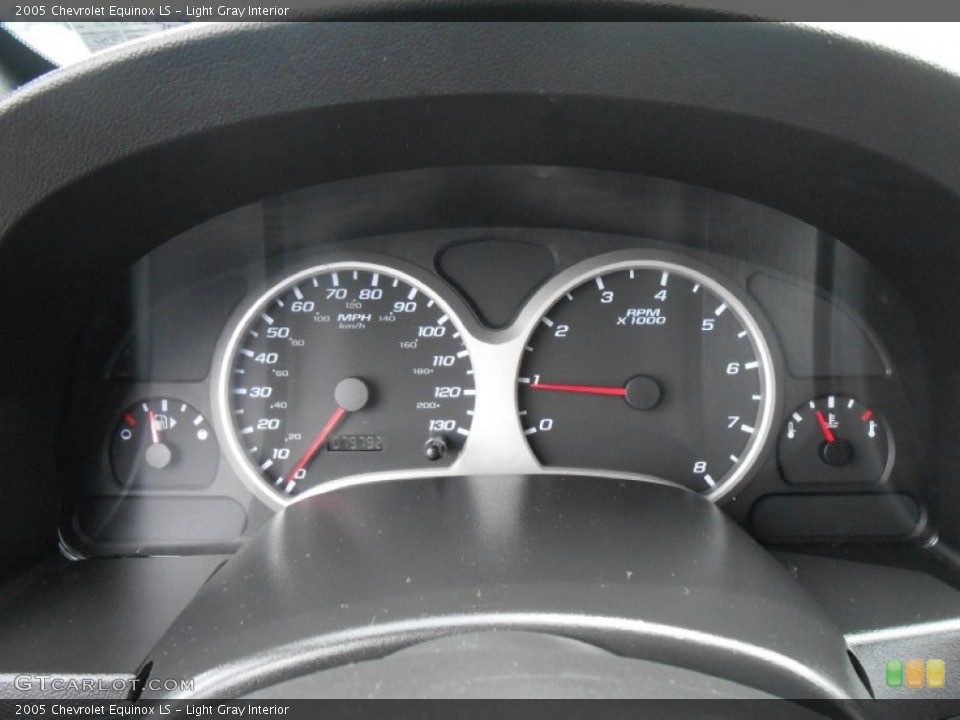 Light Gray Interior Gauges for the 2005 Chevrolet Equinox LS #83814351