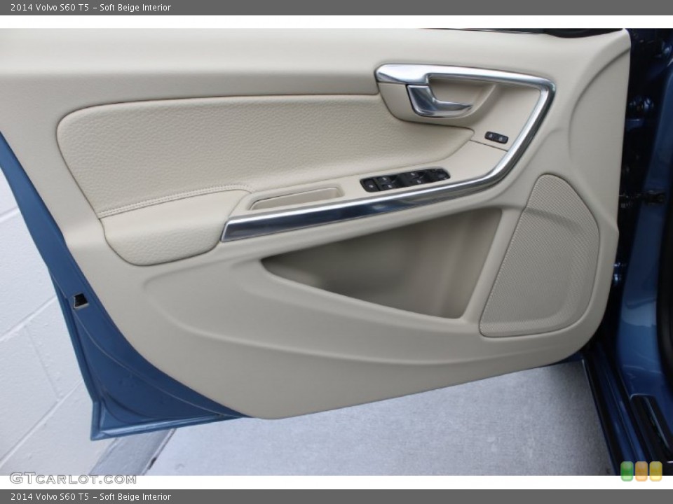 Soft Beige Interior Door Panel for the 2014 Volvo S60 T5 #83817445
