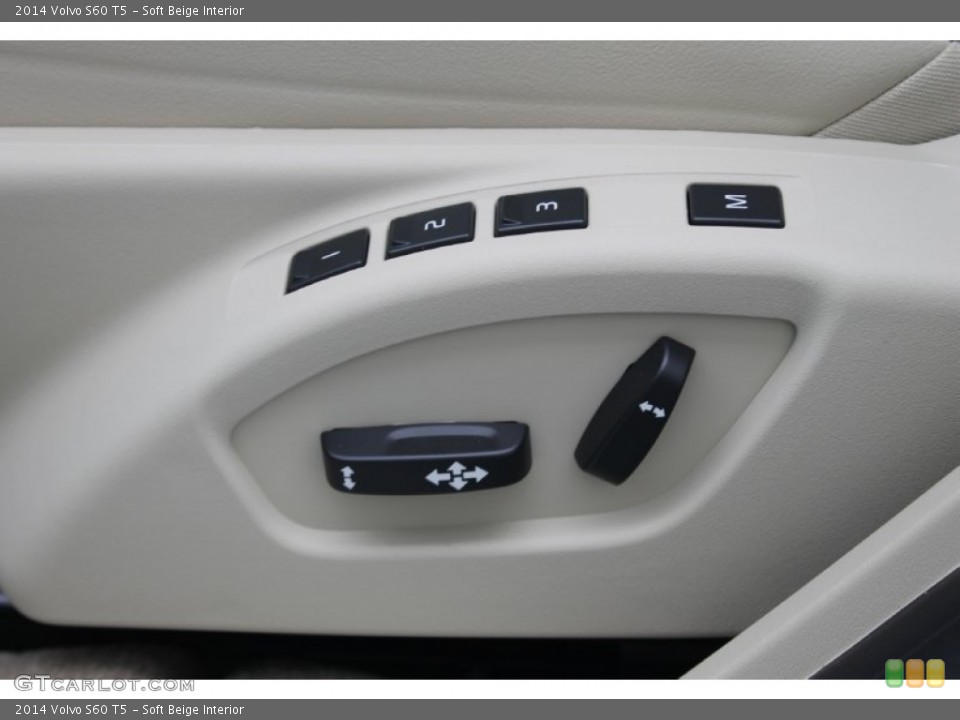Soft Beige Interior Controls for the 2014 Volvo S60 T5 #83817517