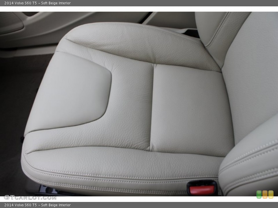 Soft Beige Interior Front Seat for the 2014 Volvo S60 T5 #83817559