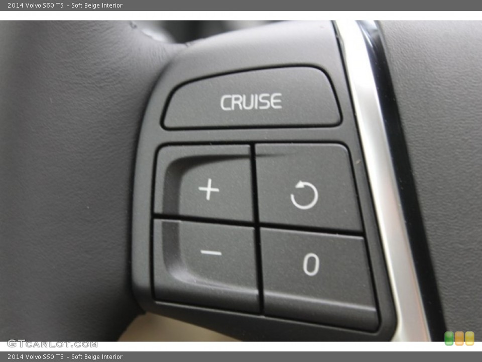 Soft Beige Interior Controls for the 2014 Volvo S60 T5 #83817712